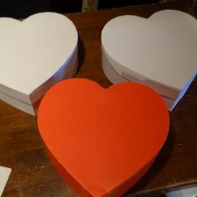 Large Heart Gift Boxes