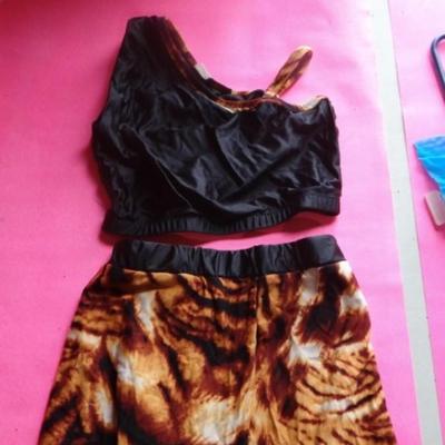 Dance Costume (Leopard print)