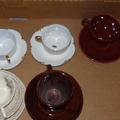 Cups and Saucers