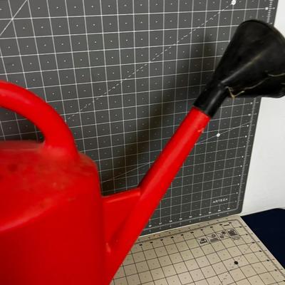 Big Red Watering Can Plastic