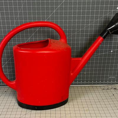 Big Red Watering Can Plastic