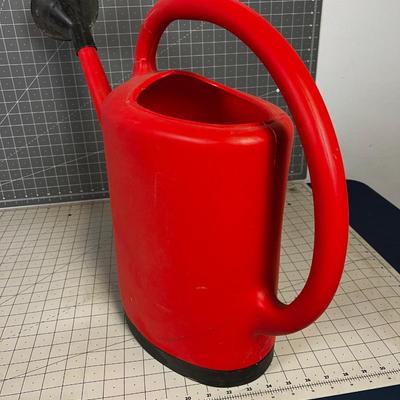 Big Red Watering Can Plastic