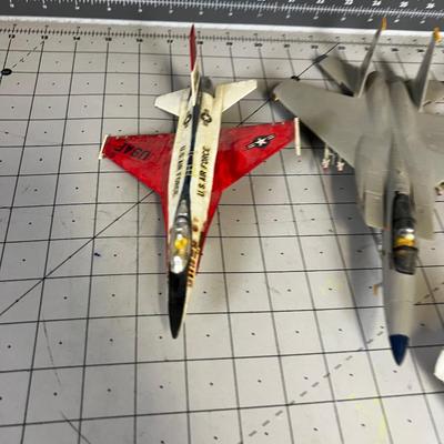 Vintage Airplane Built Plastic Models 