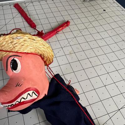 Puppet with Tangled up Stings, VINTAGE 