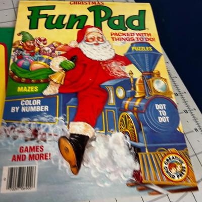 Vintage Christmas Coloring Books UN-used