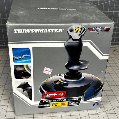 Thrust Master Top Gun Joy Stick Controller with Original Box 