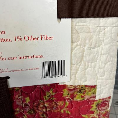 Hand Crafted Quilt Twin Size NEW 