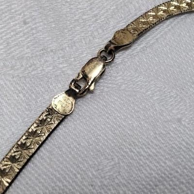 Milor Italian 19" Gold Vermeil Necklace