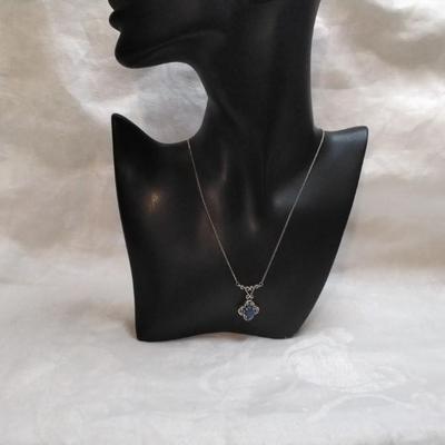 Antique Lapis Lazuli 925 18" Necklace