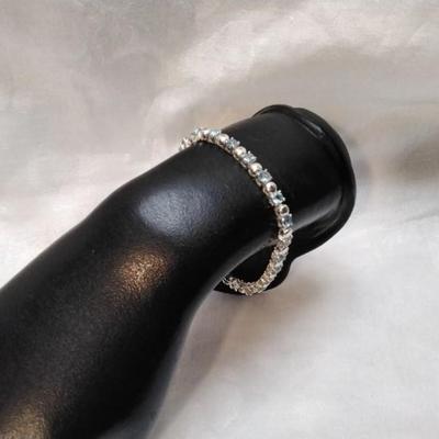 Aquamarine 925 7" Bracelet