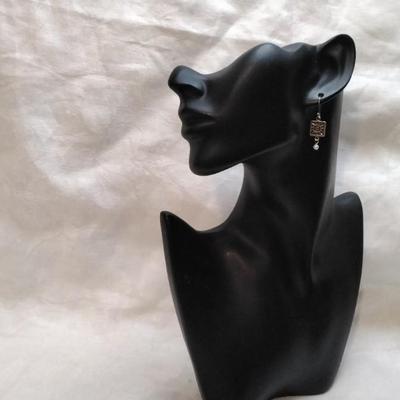 Vintage Kevin N Anna Cultured Pearl 950 Earrings