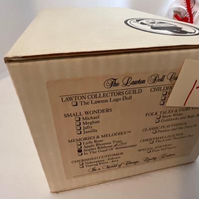 The Lawton Doll Co. "Scarlet Ribbons" Doll