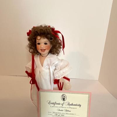 The Lawton Doll Co. "Scarlet Ribbons" Doll