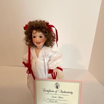 The Lawton Doll Co. "Scarlet Ribbons" Doll