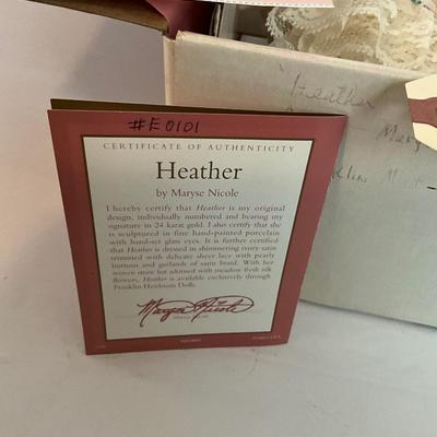 Franklin Mint "Heather" Doll