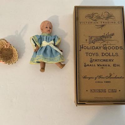 Vintage Victoria Trading Co. "Curly Locks" Doll in Box