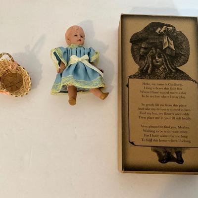 Vintage Victoria Trading Co. "Curly Locks" Doll in Box