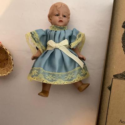 Vintage Victoria Trading Co. "Curly Locks" Doll in Box