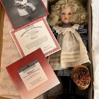 Ashton-Drake Galleries "Hilary" Doll