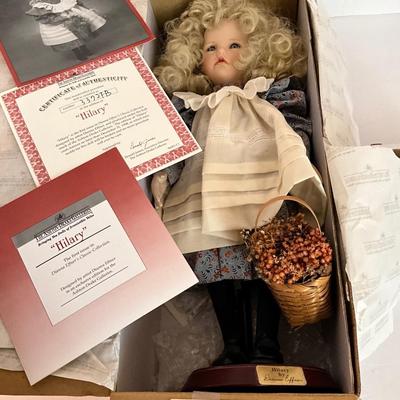 Ashton-Drake Galleries "Hilary" Doll