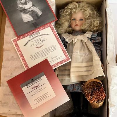 Ashton-Drake Galleries "Hilary" Doll