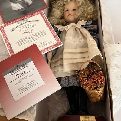 Ashton-Drake Galleries "Hilary" Doll