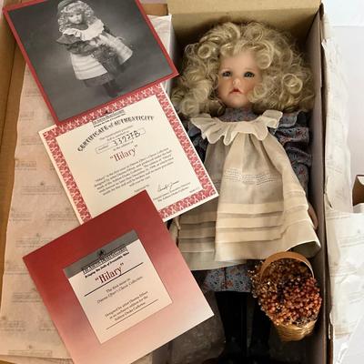 Ashton-Drake Galleries "Hilary" Doll