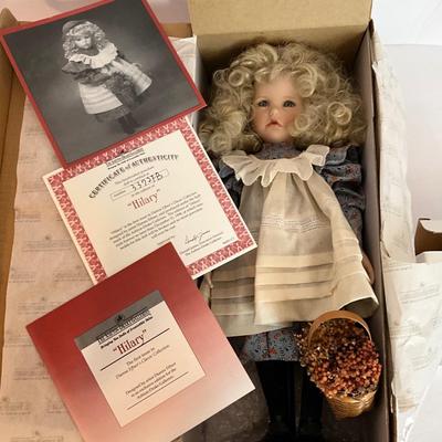 Ashton-Drake Galleries "Hilary" Doll