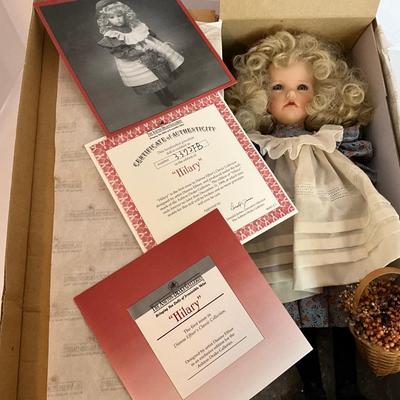 Ashton-Drake Galleries "Hilary" Doll