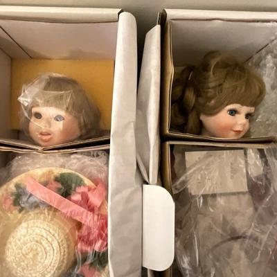 Gorham Days of the Week Doll Complete Set
