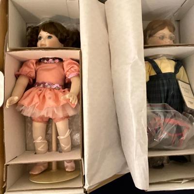 Gorham Days of the Week Doll Complete Set