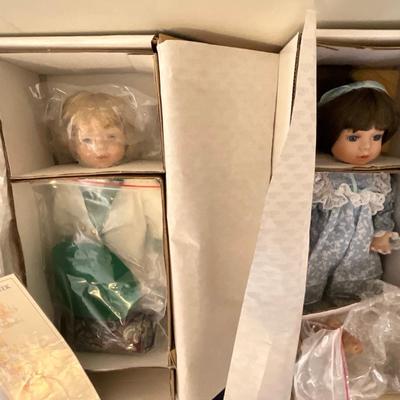 Gorham Days of the Week Doll Complete Set