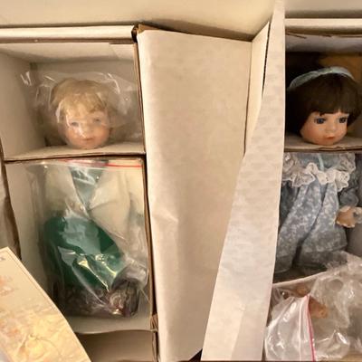Gorham Days of the Week Doll Complete Set