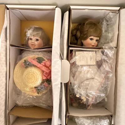 Gorham Days of the Week Doll Complete Set