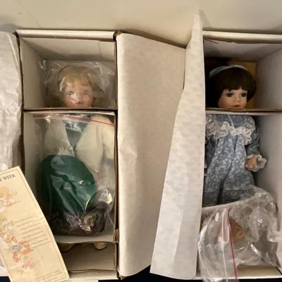 Gorham Days of the Week Doll Complete Set