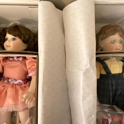 Gorham Days of the Week Doll Complete Set