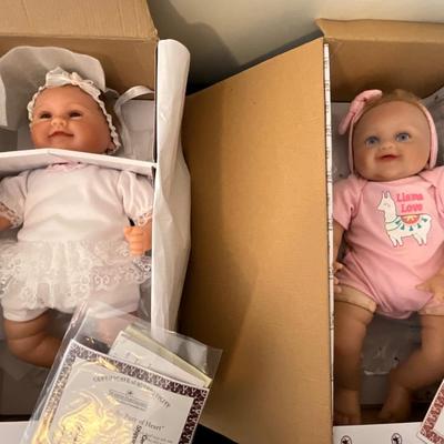 Ashton-Drake Galleries Two Doll Lot