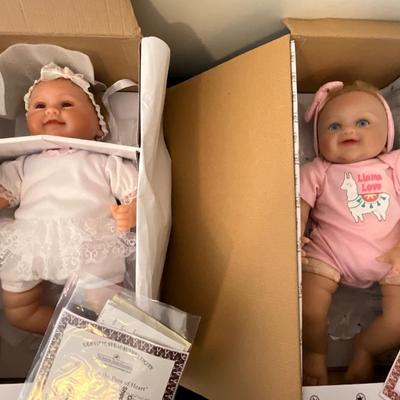 Ashton-Drake Galleries Two Doll Lot