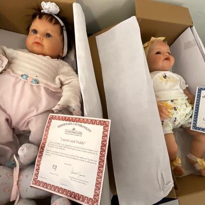 Ashton-Drake Galleries Two Doll Lot