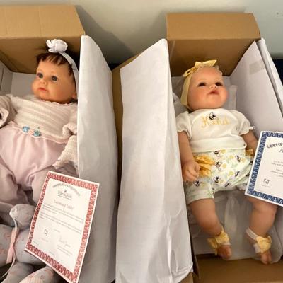 Ashton-Drake Galleries Two Doll Lot