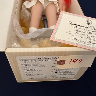 The Lawton Doll Co. "Classic Plaything Katie and her Kewpie" Doll