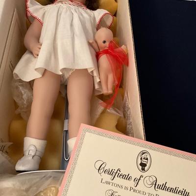 The Lawton Doll Co. "Classic Plaything Katie and her Kewpie" Doll
