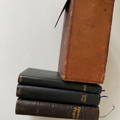 Vintage to Antique Religious Book Lot