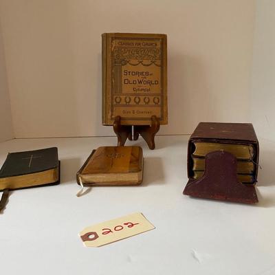 Vintage to Antique Religious Book Lot