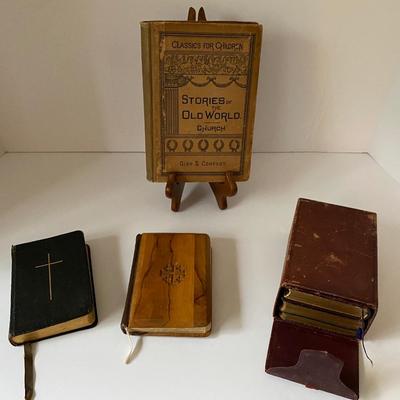 Vintage to Antique Religious Book Lot