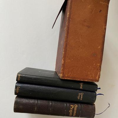 Vintage to Antique Religious Book Lot