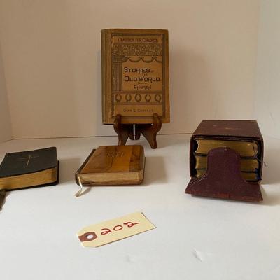 Vintage to Antique Religious Book Lot
