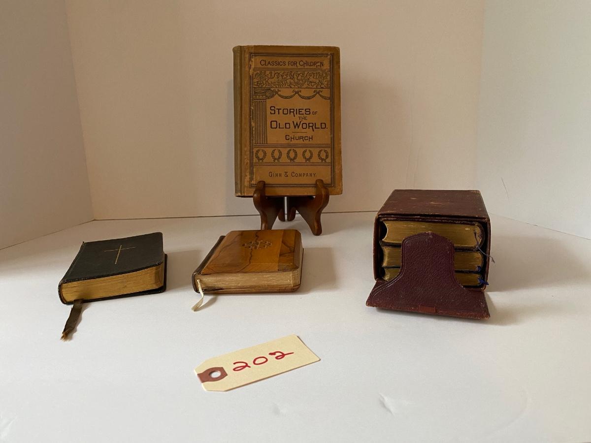 Vintage to Antique Religious Book Lot