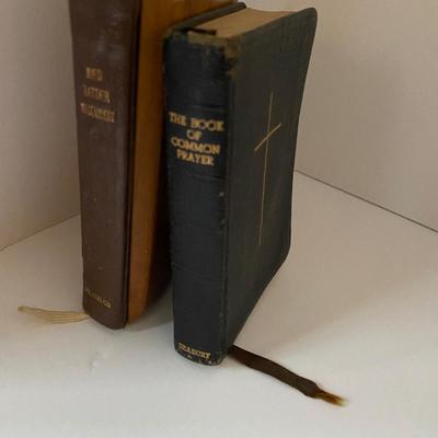 Vintage to Antique Religious Book Lot