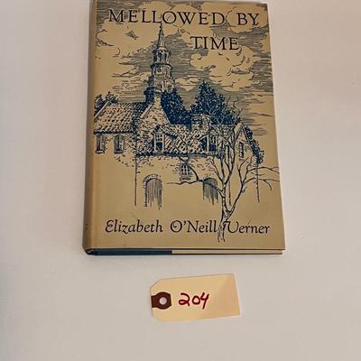 "Mellowed by Time" book by Elizabeth O'Neill Verner